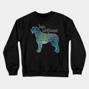 Irish Wolfhound Crewneck Sweatshirt